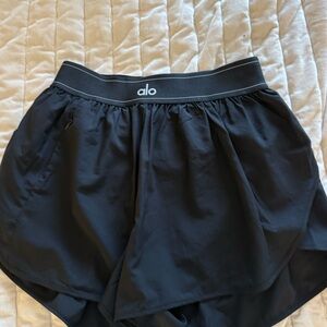 Alo Black Athletic Shorts